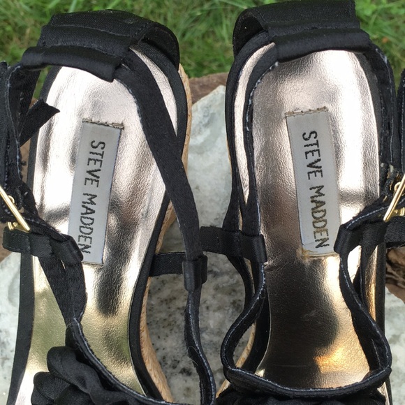 Wedges Steve Madden Satin strap wedges cruise summer - Picture 7 of 7